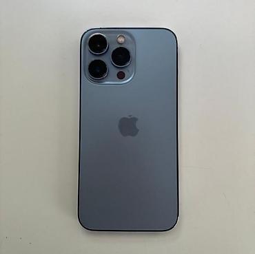 Уюлдук телефондор: IPhone 13 Pro, Колдонулган, 256 ГБ, Sierra Blue, Кулакчындар, Коргоочу айнек, Каптама, 100 % — 2