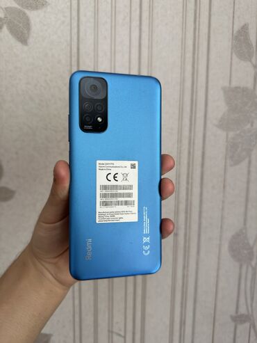lenovo телефон: Xiaomi, Redmi Note 11, Новый, 128 ГБ, цвет - Синий, 2 SIM