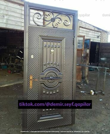 Giriş qapıları: Seyf qapılar Münasib qapılar Dəmir qapı Ev qapıları Çol qapısı — 6