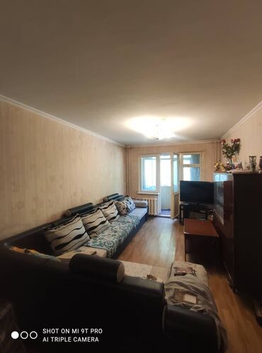 3 комнатная квартира продажа: 3 бөлмө, 58 кв. м, 104-серия, 2 кабат, Косметикалык ремонт