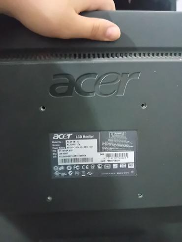 asus manitor: Acer AL1916C LCD monitor - Ekran diaqonalı: 19 düym, 5:4 kvadrat — 2