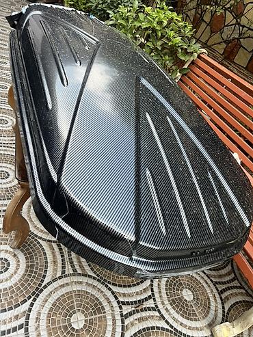 baqaj dam: Avtomobil üçün dam baqaj qutusu - Material: möhkəm plastik, karbon — 1