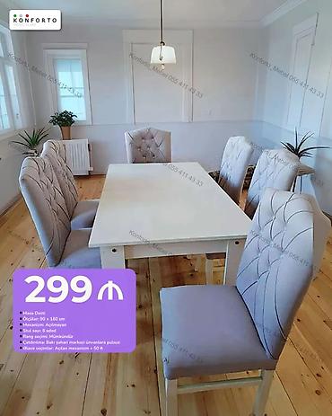 Masa Dəsti – 299 ₼ - Ölçülər: 90 × 160 sm - Mexanizm: Açılmayan -