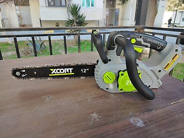 elektirik mişar: Xcort 12" Brushless Lithium Zəncirli Mişar – 21V sistem — 2