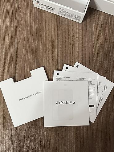 Səsgücləndiricilər, qulaqlıqlar və mikrofonlar: Apple AirPods Pro Salam AirPods Pro 2 Bütün funksiyaları aktiv — 5