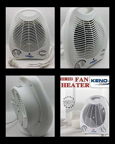mini pegla za ves: KENO Grejalica sa ventilatorom 2000W je praktičan uređaj za održavanje — 1