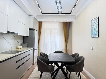 капстрой магнат: 2 комнаты, 98 м², Ак-Кеме Элитка, 3 этаж, Евроремонт — 5