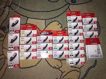 Ostali aksesoari za mobilne telefone: CANON PIXMA 570-571XL POVOLJNO ORIGINALI | Zvati od 8-22h i — 5