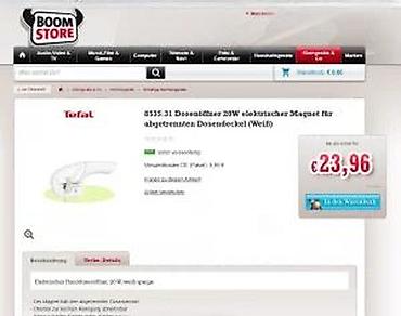 Ostali kuhinjski aparati: Tefal Prep’line električni otvarač konzervi (model 853531) - Praktčan — 12