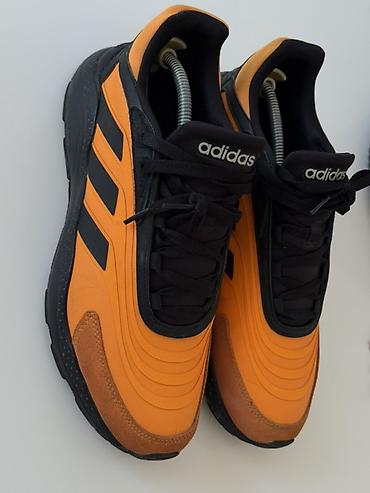 оранжевый: Мужские кроссовки, 44, Adidas, Б/у, цвет - Оранжевый — 1