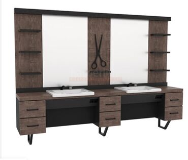 Salon masaları: Yeni, Saş kəsimi üçün masa, Güzgülü — 3