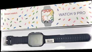 smart watch ct8 max qiymeti: Yeni, Smart saat, Smart, Sim kart, rəng - Qara