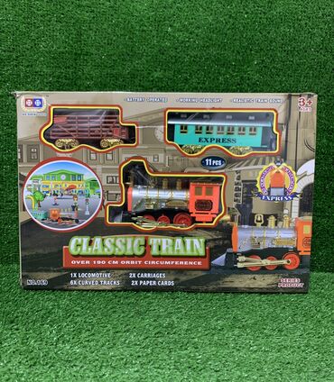 экшен фигурки: Игрушечная железная дорога Int'l Express universe classic train [