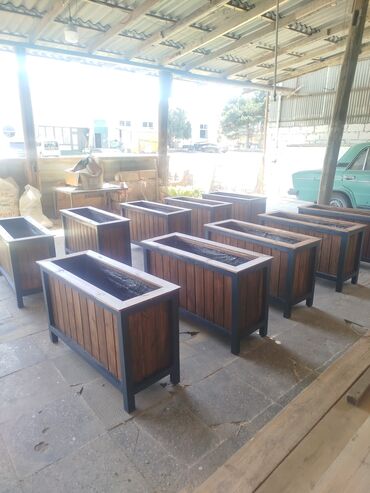 Bitkilər üçün dibçəklər: 🇦🇿Bakı şəhəri üzrə zəmanətli Taxta dipçəklərin topdan və pərakəndə — 11