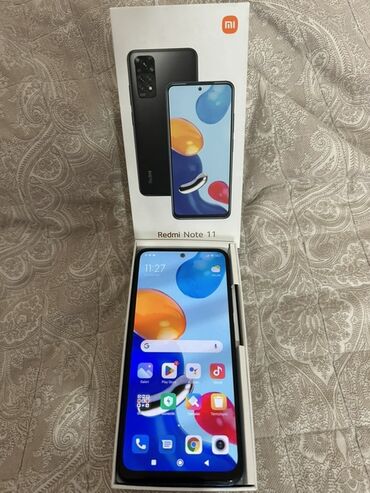 Samsung: Məhsul: Xiaomi Redmi Note 11 (qutu ilə) Xüsusiyyətlər: - Ekran: 6.43"