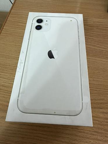 iphone 12 pri: IPhone 11, Б/у, 64 ГБ, Белый, Коробка, 73 % — 1