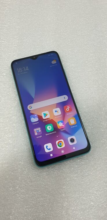телефон huawei lua l21: Xiaomi, Redmi 9T, Б/у, 128 ГБ, цвет - Голубой, 2 SIM
