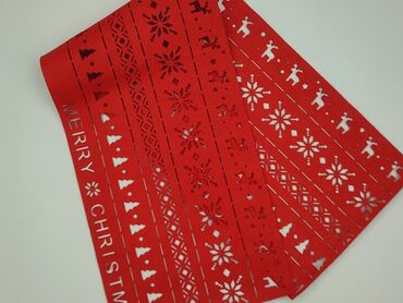 PL - Tablecloth 31 x 115, color - Red, condition - Perfect