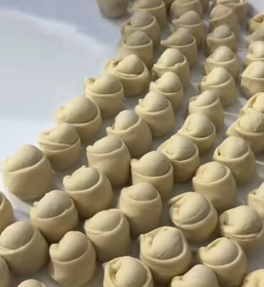 Yarımfabrikatlar: Xinkali – əl ilə bükülmüş, şirəli Kafkas yeməyi - Məhsul: ev üsulu — 10