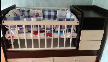 самые дешевые детские кроватки: Кровать-трансформер, Б/у