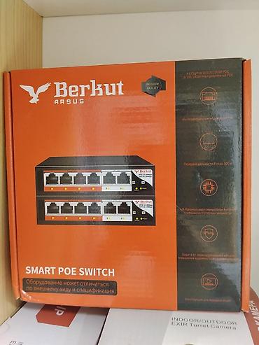 пое хаб: Коммутатор Berkut ARSUS Smart PoE Switch - 4–8 портов Ethernet — 1