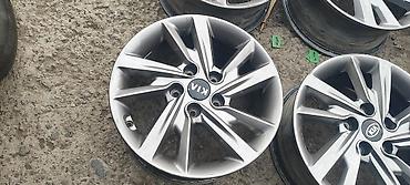 5 110: Литые Диски R 16 Kia, Комплект, отверстий - 5, Б/у — 5