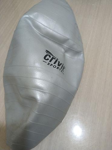 Спорт и отдых: Crivit Sports fitnes/topu (gym ball), gümüşü rəng. 120 kq çəki — 2
