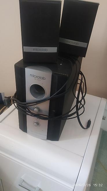 microlab solo: Акустическая система Microlab M-223 (2.1) - Комплект: активный — 1