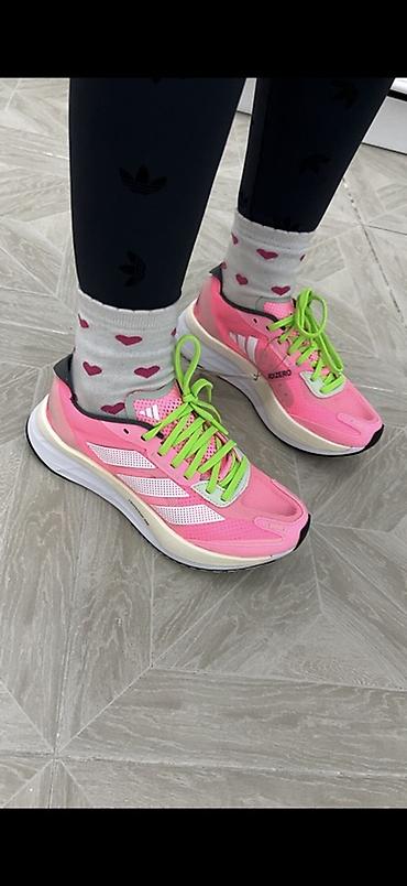 on cloude: Кроссовки, 36, Adidas, Б/у, цвет - Розовый, Самовывоз — 2