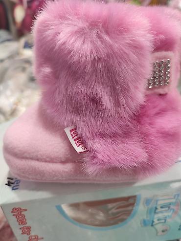 Детская обувь: Детские мягкие пинетки-ботики - Материал: плюш/флис, мягкие и тёплые — 5