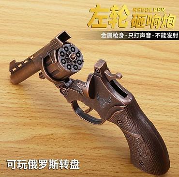 Игрушки: Новый револьвер Ares Smashing Toy Gun Revolver Цельнометаллический — 4