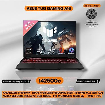 asus rog strix rtx: ASUS TUF Gaming A16 — мощный игровой ноутбук с современными — 1