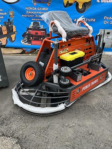 полир: Затирочная машина для бетона (ride-on) POWER TROWEL, двухроторная — 2