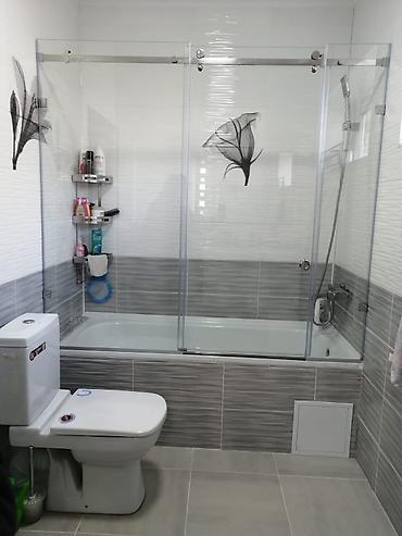 Душевые перегородки и ограждения: Душевые кабины стеклянные перегородки душевые кабины Бишкек 🚿 — 29