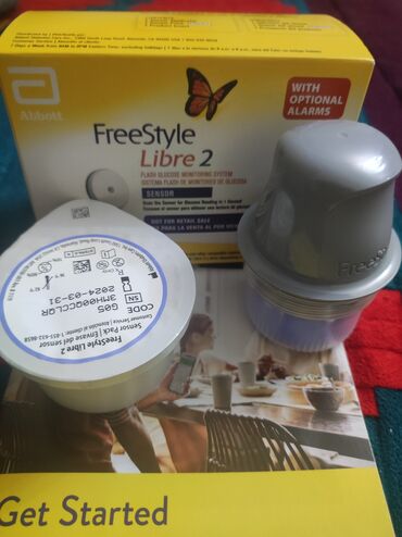 Freestyle libre 2 глюкомер для мониторинга глюкоза в крови