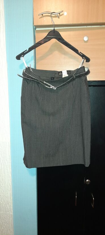 elegantna siva suknja: M (EU 38), Mini