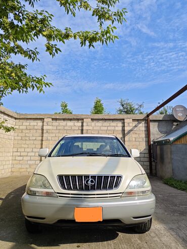 07 masin şəkilləri: Toyota Harrier: 3 l | 2000 il Ofrouder/SUV