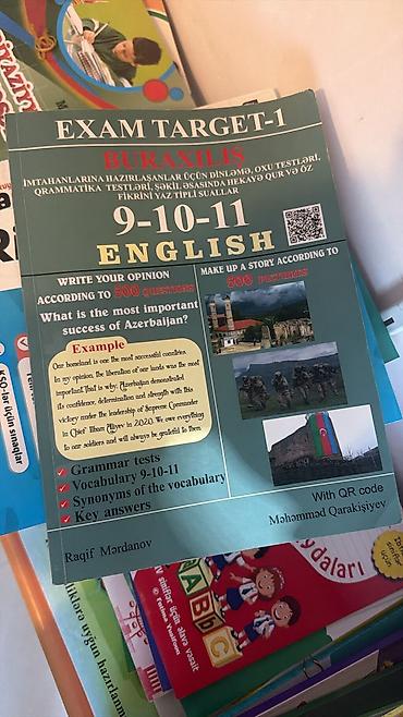 Məhsul: “EXAM TARGET-1 – Buraxılış English 9-10-11” Təsvir: - 9, 10