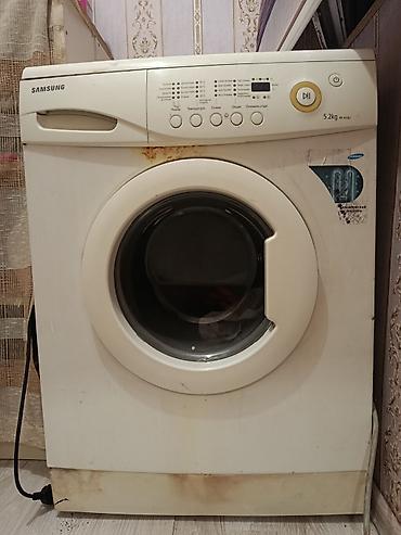 paltaryuyan rezini: Samsung paltaryuyan maşın, ön yükləməli - Tutum: 5.2 kq (model — 2