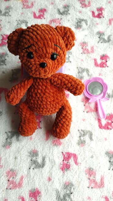 eilik robot цена бишкек: Мягкая игрушка «Мишка» - Материал: плюш (бархатистая, объёмная