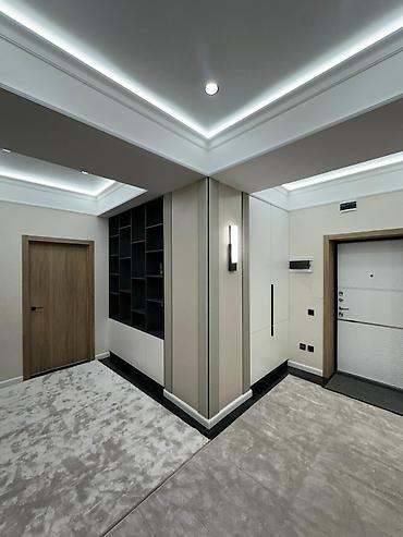 квартира в городе: 3 комнаты, 80 м², Асанбай мкр Элитка, 5 этаж, Евроремонт — 2