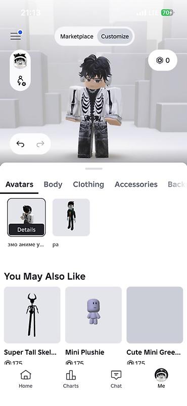 продать роблокс аккаунт: Аккаунт Roblox с ником **Hamik461**. На скриншотах показан профиль в — 10