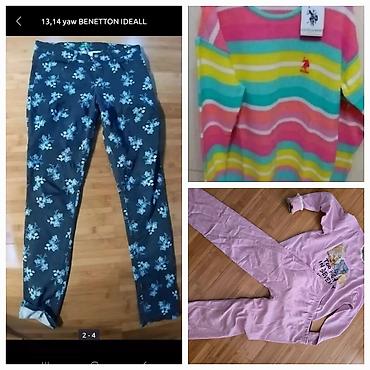 детские вещи 12 лет: Waikiki uşaq-gənc geyim dəstləri (13-14 yaş) - İsti, qışlıq pijama — 8