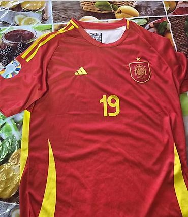 Kişi geyimləri: Futbolka, Adidas, S, rəng - Ağ — 3