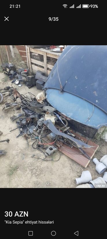 Digər avtomobil ehtiyat hissələri: Kia Sephia üçün ehtiyat hissələri - Mühərrik komplekti və ayrılıqda — 6