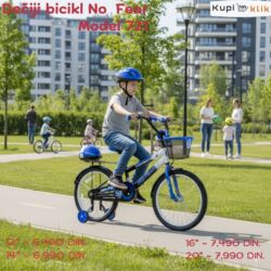 Dečiji bicikli: Dečiji bicikl No Fear – Model 721 - Veličine točkova: 12", 14", 16" — 2