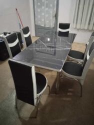 Setovi stolova i stolica: AKCIJAAA STO I 6 STOLICA 300EUR Roba iz uvoza. Atraktivni dezeni — 12