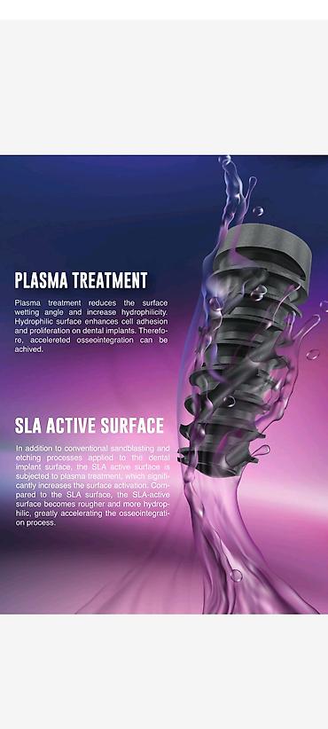 Digər tibbi məhsullar: Qiymətə abatmentdə daxildir. Powerbone Dental Implant – SLA Active — 2
