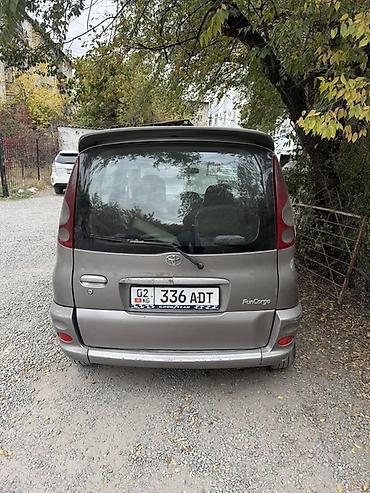 mg 5: Toyota Funcargo: 2002 г., 1.5 л, Автомат, Бензин, Минивэн — 1