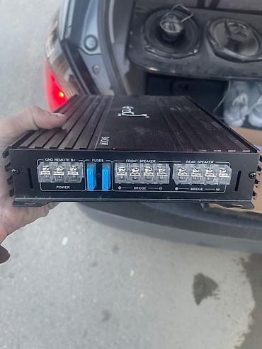 r17 monoblock: Uslitel pakofqa islenmeyib 15 gundur Almisam 9800w 4 kanalli 20 eded — 2